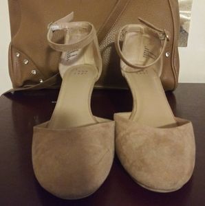 Suede Wedge Shoes